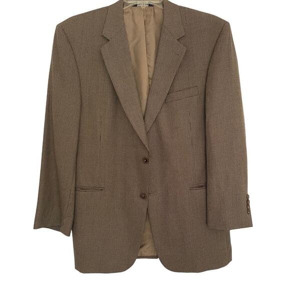 JoS. A. Bank Men's Wool Plaid Sport Jacket Size 43R - Picture 1 of 9